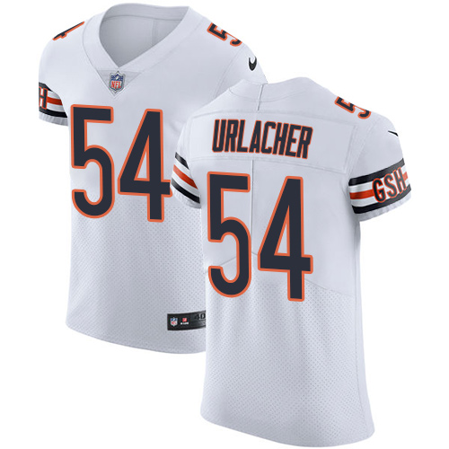 Nike Bears #54 Brian Urlacher White Men's Stitched NFL Vapor Untouchable Elite Jersey - Click Image to Close